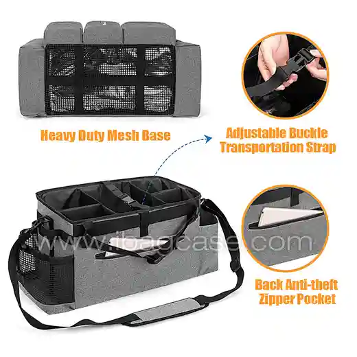 Custom Cleaning Supplies Organizer Tote Cleaning Bag